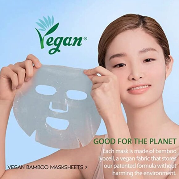 New! 2 Hyaluronic Acid Serum Sheet Mask - Glowing, Hydrating Sheet Mask - Picture 6 of 7